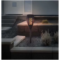 Globo LED-Solarleuchte Fackel Schwarz 0,1 W -Lampen & Leuchten affär 552905 5