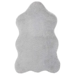 Andiamo Kunstfell Cingoli Grau Ca. 80 X 150 Cm