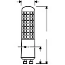 Osram LED-Speziallampe T-Slim B15D Dimmbar 7 W / 806 Lm -Lampen & Leuchten affär 553737 4