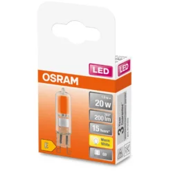 Osram LED-Lampe PIN G9 Warmweiss Klar 1,8 W / 200 Lm 11 Osram LED-Lampe PIN G9 Warmweiss Klar 1,8 W / 200 Lm -Lampen & Leuchten affär 553740 4