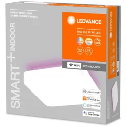 Ledvance Deckenleuchte Orbis SQ Smart Mit Farbwechsel Weiss 35 X 35 Cm 9 Ledvance Deckenleuchte Orbis SQ Smart Mit Farbwechsel Weiss 35 X 35 Cm -Lampen & Leuchten affär 553743 3