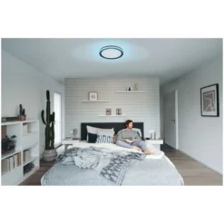 Ledvance Deckenleuchte Orbis Circle Mit Farbwechsel Schwarz Ø 46 Cm -Lampen & Leuchten affär 553748 6