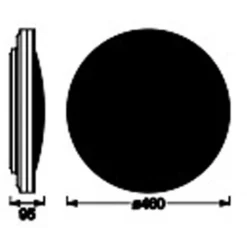 Ledvance Deckenleuchte Orbis Circle Mit Farbwechsel Schwarz Ø 46 Cm -Lampen & Leuchten affär 553748 8