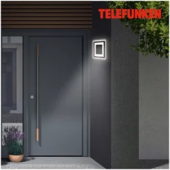 Telefunken Aussenleuchte Olpe LED Quadratisch Schwarz 15 W / 2'000 Lm -Lampen & Leuchten affär 553777 4