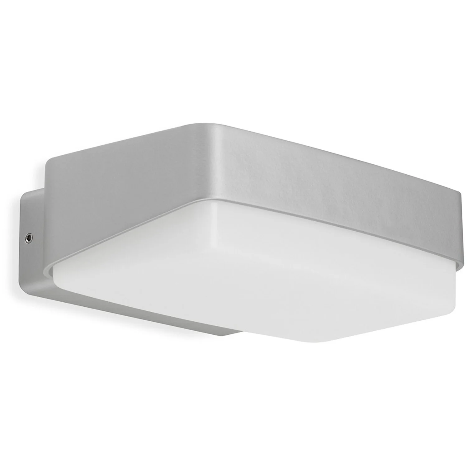 Telefunken Aussenleuchte Mainz LED Rechteckig Silber 14 W / 1'500 Lm 2 Telefunken Aussenleuchte Mainz LED Rechteckig Silber 14 W / 1'500 Lm – Bild 2