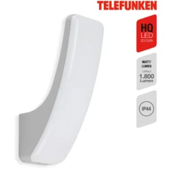 Telefunken Aussenleuchte Gent LED Länglich Silber 15 W / 1'800 Lm