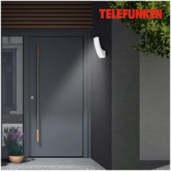 Telefunken Aussenleuchte Gent LED Länglich Silber 15 W / 1'800 Lm -Lampen & Leuchten affär 553793 4