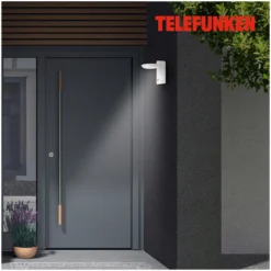 Telefunken Aussenleuchte Bern LED Rund Weiss 10 W / 1'200 Lm -Lampen & Leuchten affär 553796 3