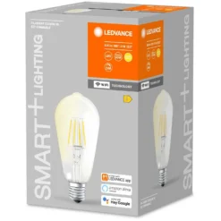 Ledvance LED-Leuchtmittel Edison Lampe Smart E27 / 6 W / 827 Lm -Lampen & Leuchten affär 553837 4