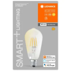 Ledvance LED-Leuchtmittel Edison Lampe Smart E27 / 6 W / 827 Lm -Lampen & Leuchten affär 553837 5