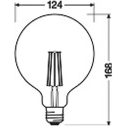 Ledvance LED-Leuchtmittel Globe Smart E27 / 6 W / 827 Lm -Lampen & Leuchten affär 553838 6