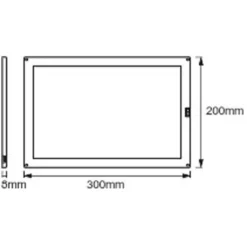 Ledvance LED-Unterbauleuchte Cabinet Panel (HxBxT) 400 X 204 X 38 Mm -Lampen & Leuchten affär 553933 9