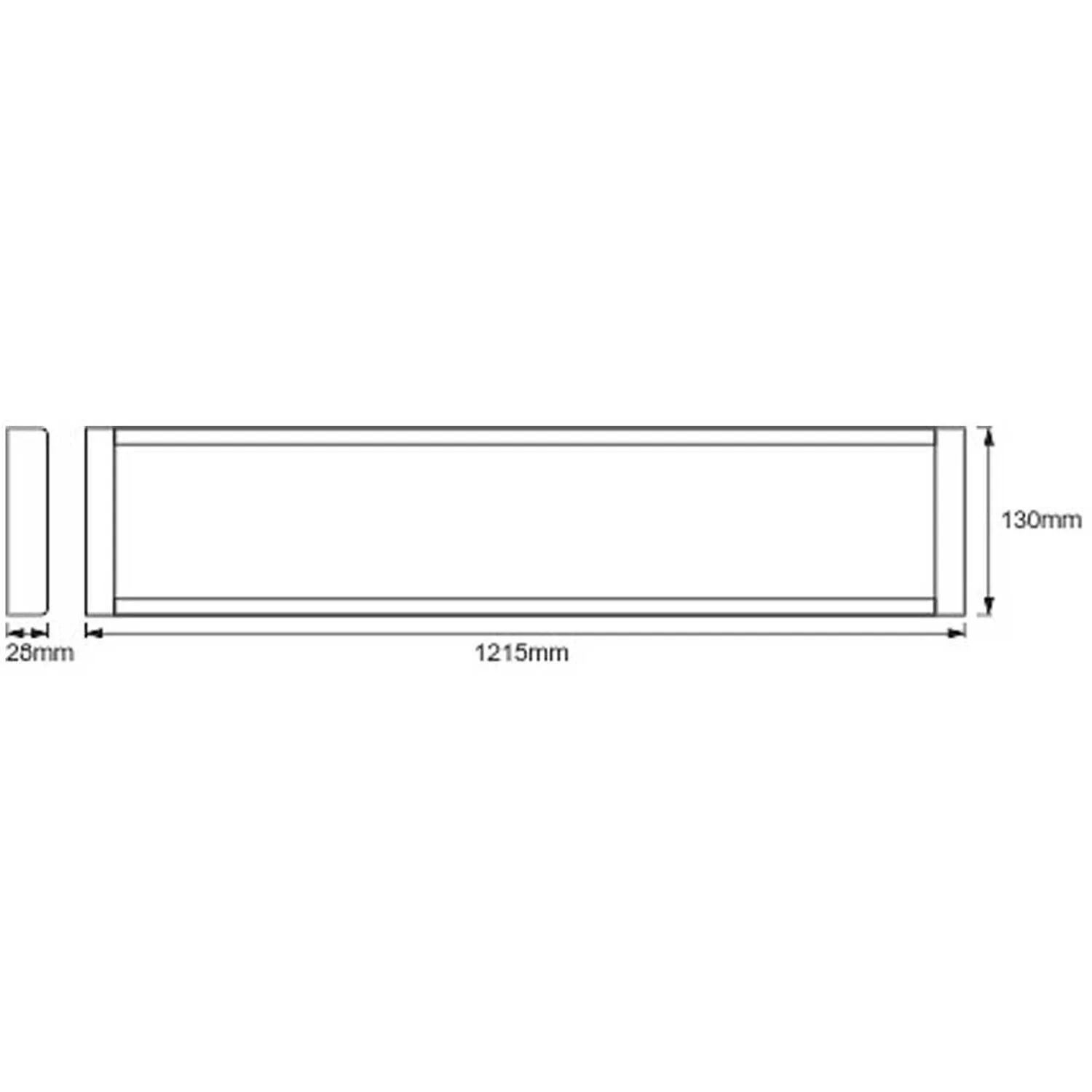 Ledvance LED-Unterbauleuchte Office Line Kaltweiss 1,2 M 6 Ledvance LED-Unterbauleuchte Office Line Kaltweiss 1,2 M – Bild 6