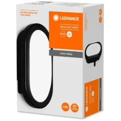 Ledvance LED-Leuchte Bulkhead Schwarz (HxBxT) 177 X 124 X 78 Mm / 6 W -Lampen & Leuchten affär 553959 4