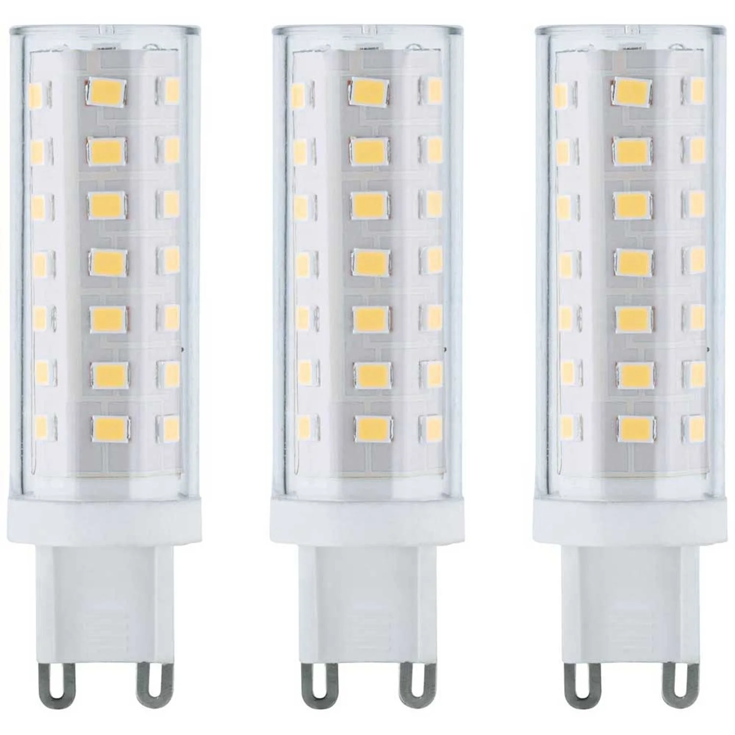 Paulmann LED-Leuchtmittel Stiftsockel G9 / 5 W / 470 Lm / 3 Stk. 1 Paulmann LED-Leuchtmittel Stiftsockel G9 / 5 W / 470 Lm / 3 Stk.
