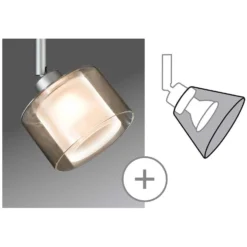 Paulmann DecoSystems Lampenschirm Twice GU5,3 Glas -Lampen & Leuchten affär 554004 3