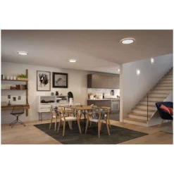 Paulmann LED-Panel Atria Shine Matt Chrom Ø 190 Mm / 11,2 W / 850 Lm / 4'000 K -Lampen & Leuchten affär 554011 5