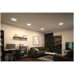 Paulmann LED-Panel Atria Shine Schwarz Ø 293 Mm / 16 W / 1'600 Lm / 4'000 K -Lampen & Leuchten affär 554015 5