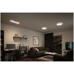 Paulmann LED-Panel Atria Shine Dimmbar Schwarz Ø 420 Mm / 22 W / 2'300 Lm -Lampen & Leuchten affär 554016 6