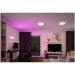 Paulmann LED-Panel Atria Shine RGBW Matt Chrom Ø 293 Mm / 12 W / 1'400 Lm -Lampen & Leuchten affär 554017 13