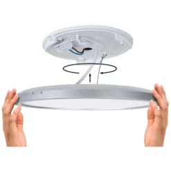 Paulmann LED-Panel Atria Shine RGBW Matt Chrom Ø 293 Mm / 12 W / 1'400 Lm -Lampen & Leuchten affär 554017 14