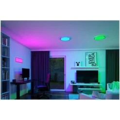 Paulmann LED-Panel Atria Shine RGBW Matt Chrom Ø 293 Mm / 12 W / 1'400 Lm -Lampen & Leuchten affär 554017 15