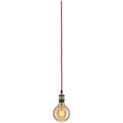 Paulmann LED-Pendelleuchte Neordic Eldar E27 Rot Brüniert Inkl. Stecker -Lampen & Leuchten affär 554021 4