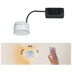 Paulmann LED-Modul Einbauleuchte Coin Nova Dimmbar Satin 51 Mm / 6 W / 470 Lm 9 Paulmann LED-Modul Einbauleuchte Coin Nova Dimmbar Satin 51 Mm / 6 W / 470 Lm -Lampen & Leuchten affär 554038 4