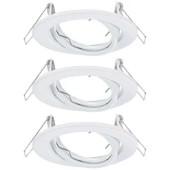 Paulmann Einbauleuchten-Set GU10 Schwenkbar Weiss Ø 90 Mm / 3 Stk. -Lampen & Leuchten affär 554043 3