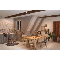 Paulmann LED-Seilsystem-Basis-Set RoundMac Matt Chrom 10 M / 5 X 4,5 W -Lampen & Leuchten affär 554050 4