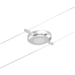 Paulmann LED-Seilsystem Einzelspot RoundMac Matt Chrom 4,5 W / 280 Lm -Lampen & Leuchten affär 554051 3