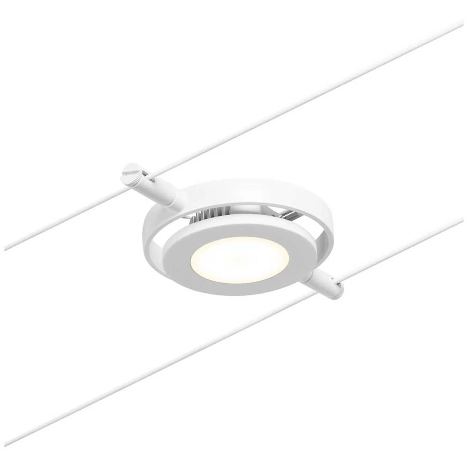 Paulmann LED-Seilsystem Einzelspot RoundMac Matt Weiss 4,5 W / 280 Lm 5 Paulmann LED-Seilsystem Einzelspot RoundMac Matt Weiss 4,5 W / 280 Lm – Bild 5