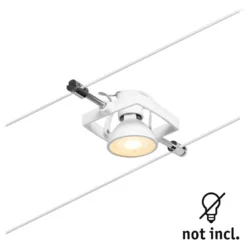 Paulmann Seilsystem Einzelspot Mac II GU5,3 Matt Weiss