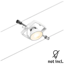 Paulmann Seilsystem Einzelspot Mac II GU5,3 Matt Weiss -Lampen & Leuchten affär 554067 4