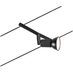 Paulmann Seilsystem-Basis-Set Salt 5 X GU5,3 Matt Schwarz 10 M -Lampen & Leuchten affär 554079 4
