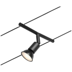 Paulmann Seilsystem Einzelspot Salt GU5,3 Matt Schwarz -Lampen & Leuchten affär 554080 3
