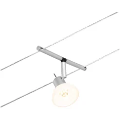 Paulmann Seilsystem-Basis-Set Sheela 5 X GU5,3 Matt Chrom 10 M -Lampen & Leuchten affär 554081 3