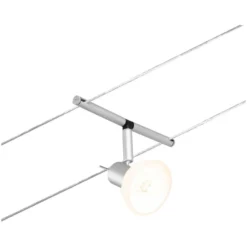 Paulmann Seilsystem-Basis-Set Sheela 5 X GU5,3 Matt Chrom 10 M -Lampen & Leuchten affär 554081 4