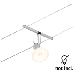 Paulmann Seilsystem Einzelspot Sheela GU5,3 Matt Chrom -Lampen & Leuchten affär 554082 5