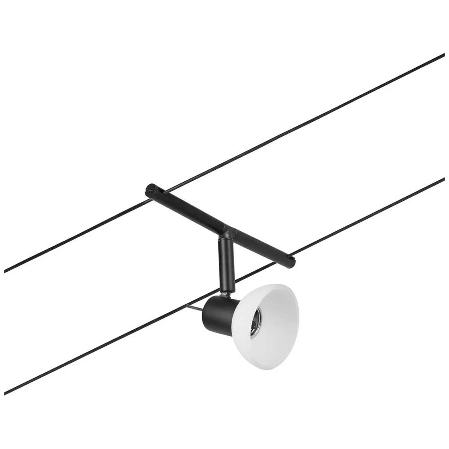 Paulmann Seilsystem-Basis-Set Sheela 5 X GU5,3 Matt Schwarz 10 M 6 Paulmann Seilsystem-Basis-Set Sheela 5 X GU5,3 Matt Schwarz 10 M – Bild 6