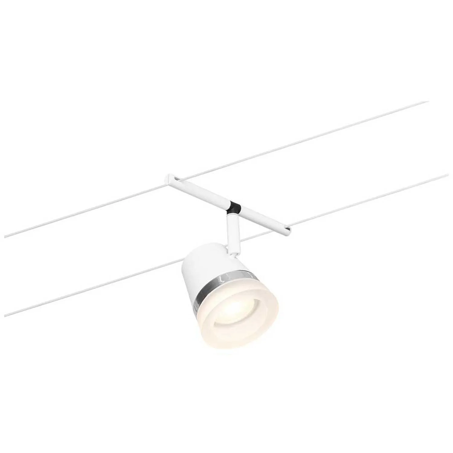 Paulmann Seilsystem Einzelspot Cone GU5,3 Matt Weiss 4 Paulmann Seilsystem Einzelspot Cone GU5,3 Matt Weiss – Bild 4
