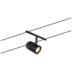 Paulmann Seilsystem-Basis-Set Cup 5 X GU5,3 Matt Schwarz 10 M -Lampen & Leuchten affär 554096 3