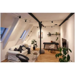 Paulmann Seilsystem-Basis-Set Cup 5 X GU5,3 Matt Schwarz 10 M -Lampen & Leuchten affär 554096 8