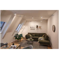 Paulmann Seilsystem Basis-Set Circle Matt Chrom 10 M / 5 X 5 W -Lampen & Leuchten affär 554098 8