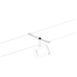 Paulmann LED-Seilsystem Einzelspot Frame Matt Weiss 4,8 W / 280 Lm -Lampen & Leuchten affär 554107 4