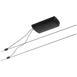 Paulmann Seilsystem Basis-Set Matt Schwarz 12 M / Max. 60 W / 12 V