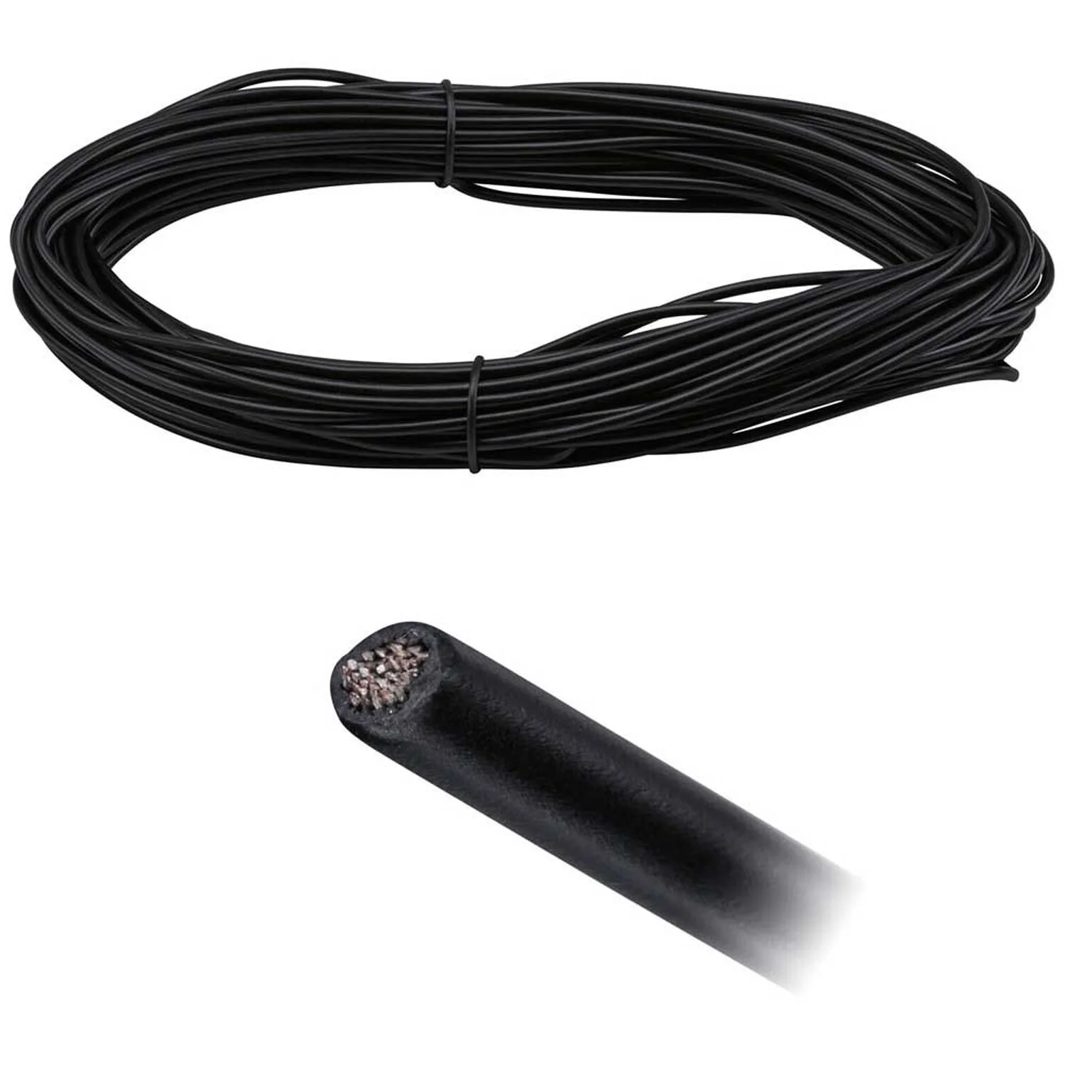 Paulmann Spannseil Für Seilsystem Corduo Isoliert Schwarz 20 M 2 Paulmann Spannseil Für Seilsystem Corduo Isoliert Schwarz 20 M – Bild 2