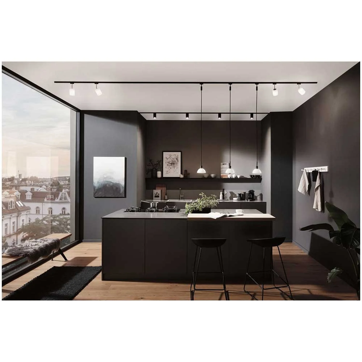 Paulmann URail Spot Tube GU10 Schwarz Matt Chrom 12 Paulmann URail Spot Tube GU10 Schwarz Matt Chrom – Bild 12