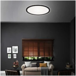 Brilo LED-Panel Slim Schwarz 18 W / 2'400 Lm / Inkl. Fernbedienung 11 Brilo LED-Panel Slim Schwarz 18 W / 2'400 Lm / Inkl. Fernbedienung -Lampen & Leuchten affär 554981 6