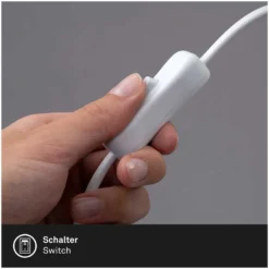 Brilo Stehleuchte Star Sternenhimmeleffekt Weiss-Chrom 12 W / 1'000 Lm -Lampen & Leuchten affär 555480 3